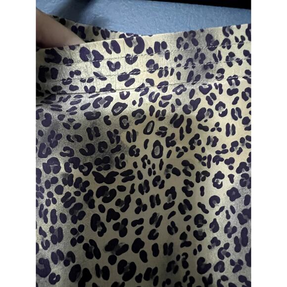 Spenser Jeremy Y2K Pencil Skirt with Animal Print 100% Silk Size 8 - Picture 5 of 10